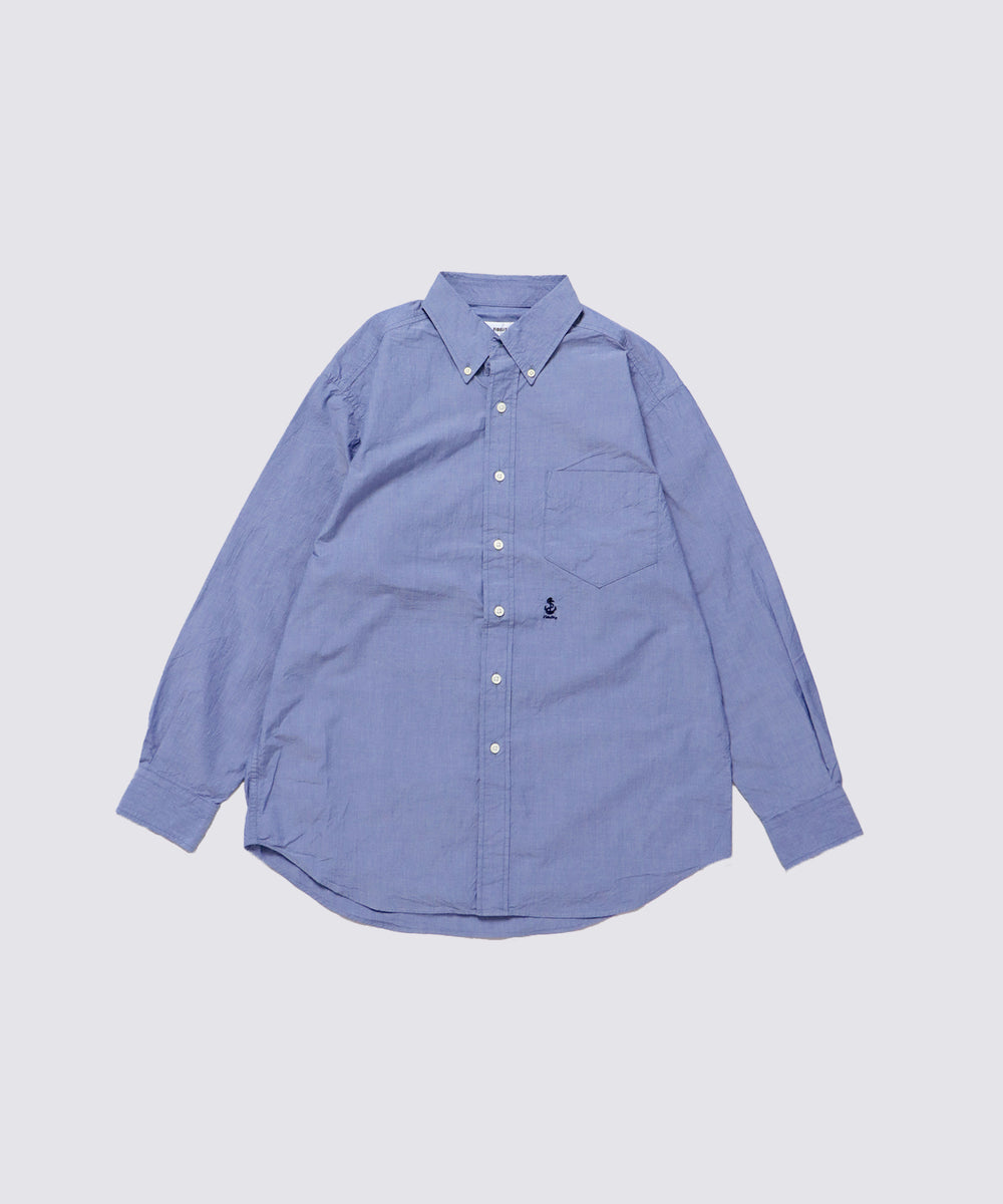 シャンブレーシャツ FB CHAMBRAY SHIRT (Blue(Typewriter))｜シャンブレーシャツ