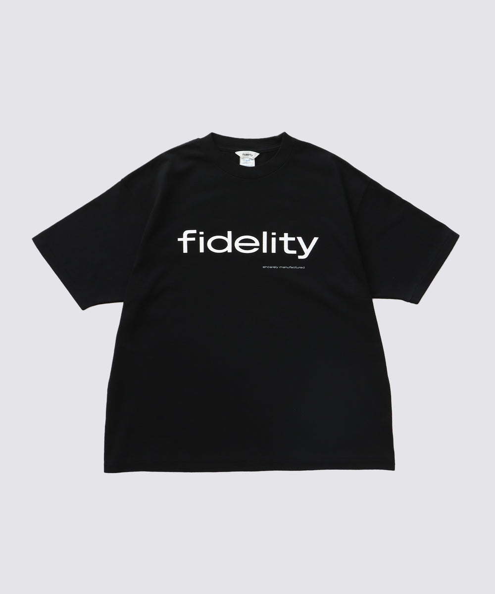NEW AUTHENTIC LOGO TUBE TEE (Black)|半袖ロゴプリントTシャツ