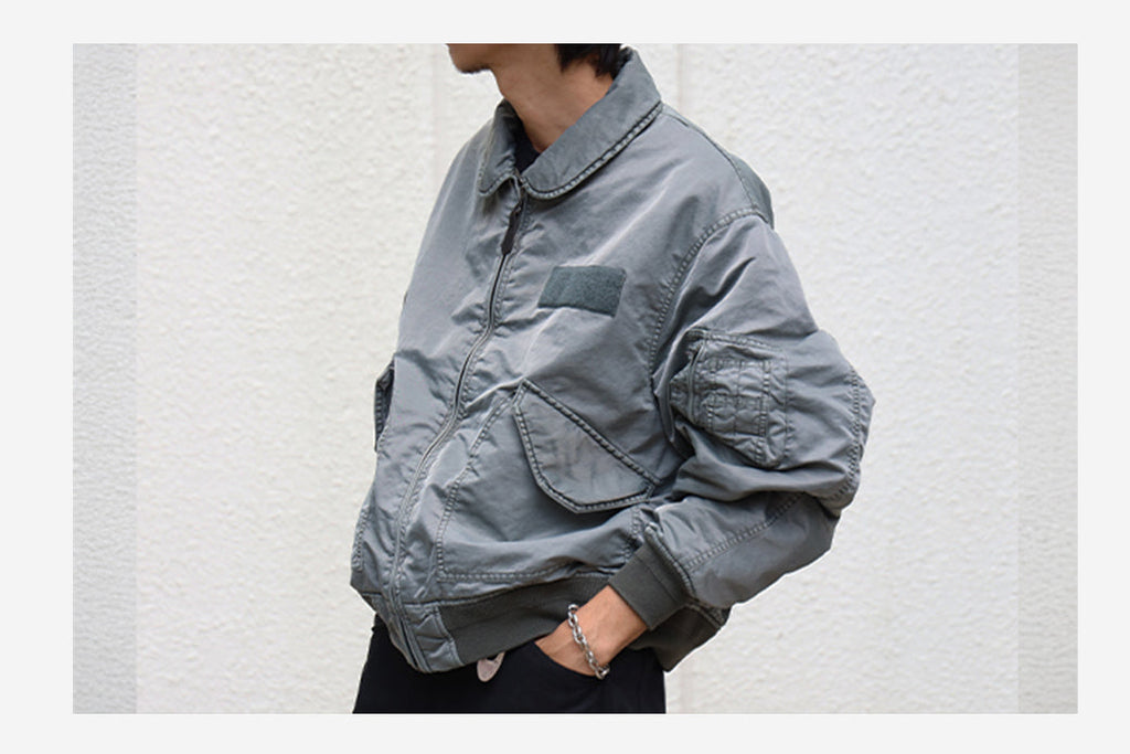 CWU-45Pの歴史を受け継ぐ ― VINTAGE WASH FLIGHT JKT