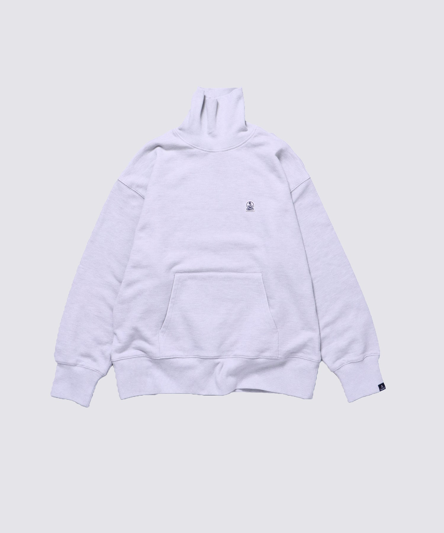 ANCHOR PATCH N/C SWEAT MOCKNECK (Oatmeal)｜モックネックスウェット