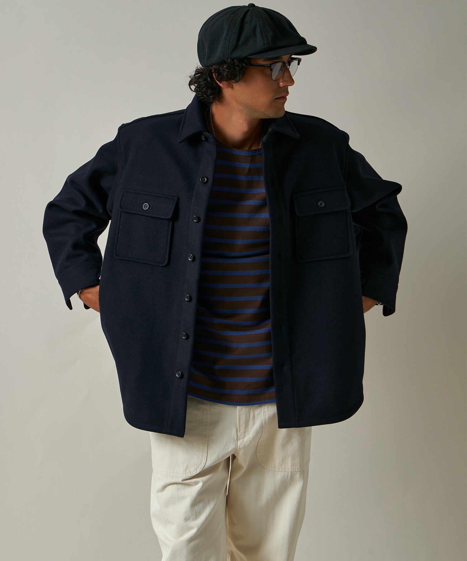 CPO JACKET (Yankee Navy)｜CPOジャケット – FIDELITY