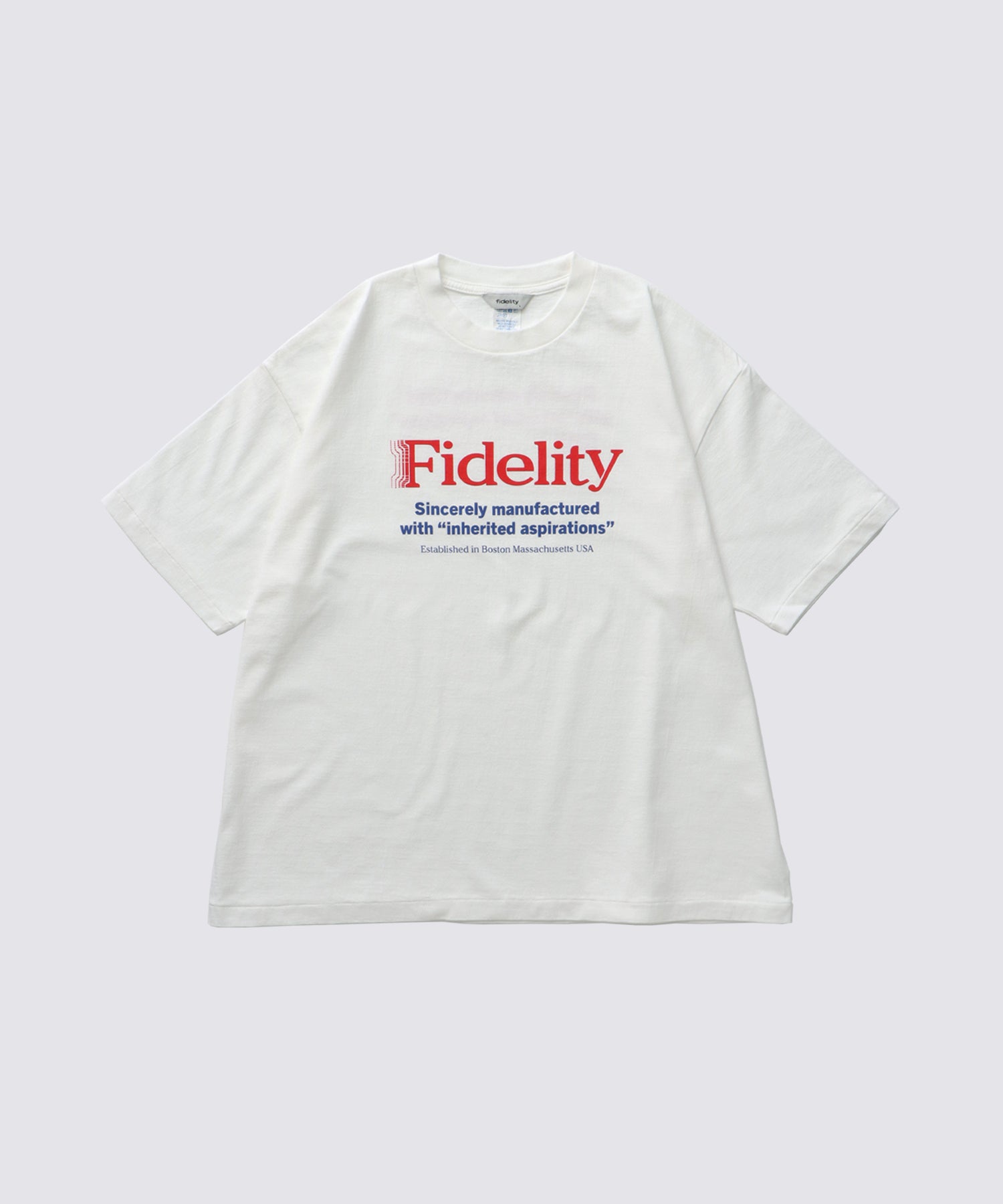 ホワイト模様入りポリエステルTシャツ Z MARK EMBROIDERY TEE / WHITE | ZETA DIVISION STORE