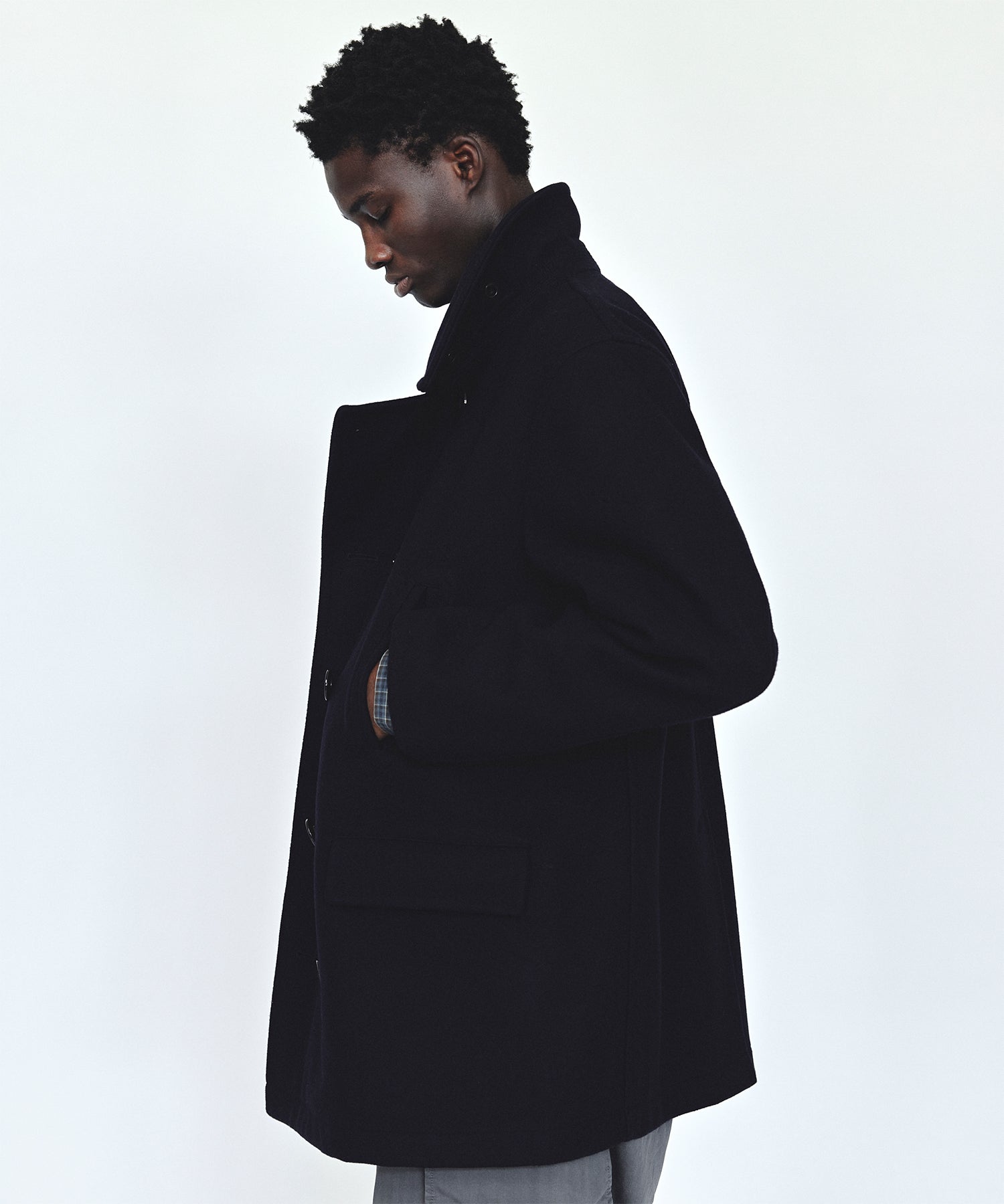 10B PEA COAT (Yankee Navy)｜Pコート – FIDELITY