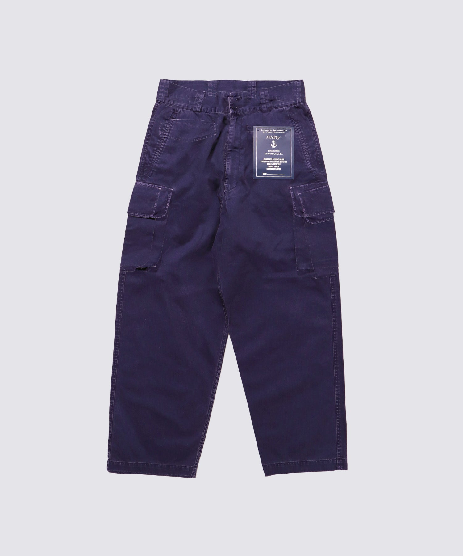 素敵でユニークな MILITARY FIDELITY – (Navy)｜ツイルカーゴパンツ PANTS CARGO TWILL パンツ
