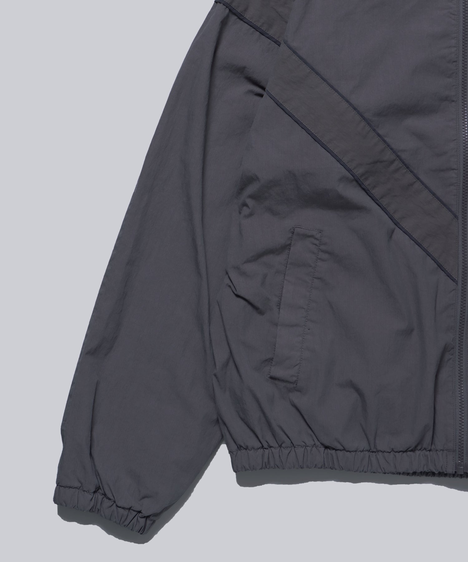 美品　FIDELITY オーバーダイトレーニングジャケット グレー　L 美品 FIDELITY オーバーダイトレーニングジャケット グレー L
