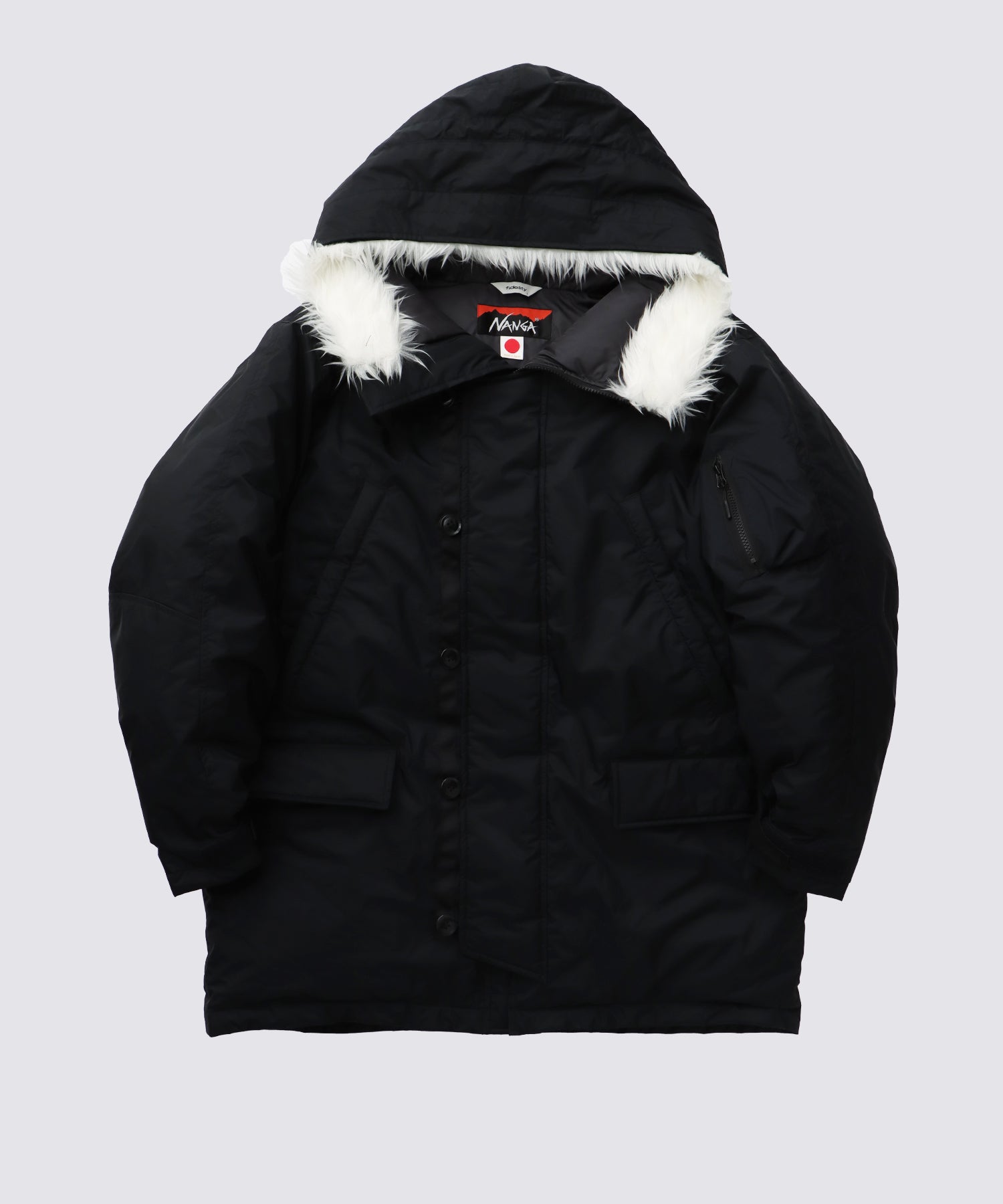 FIDELITY X NANGA 3LAYER DOWN N-3B (Black) | N-3Bフライトジャケット