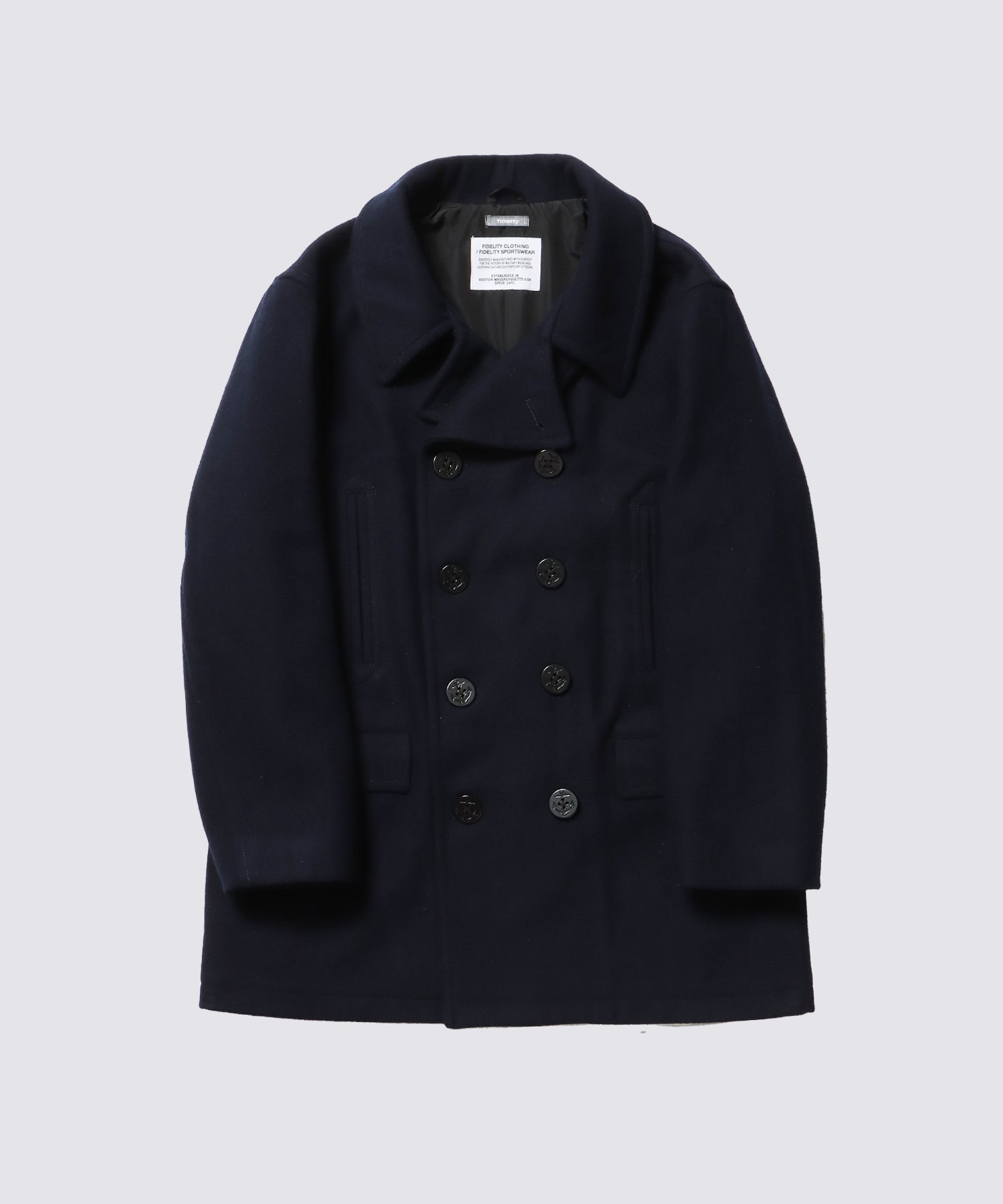 10B PEA COAT (Yankee Navy)｜Pコート – FIDELITY