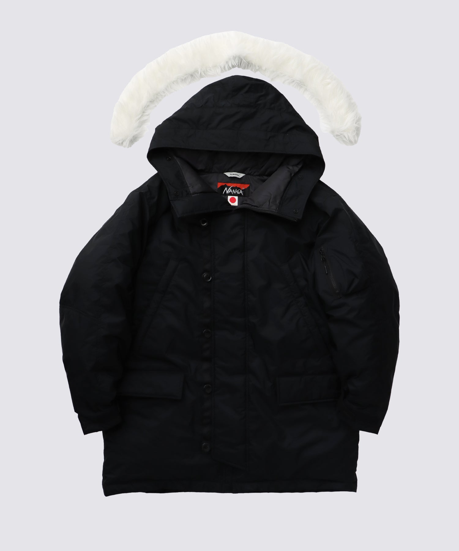 NANGA x FIDELITY] 3LAYER DOWN N-3B (Black) | N-3Bフライトジャケット
