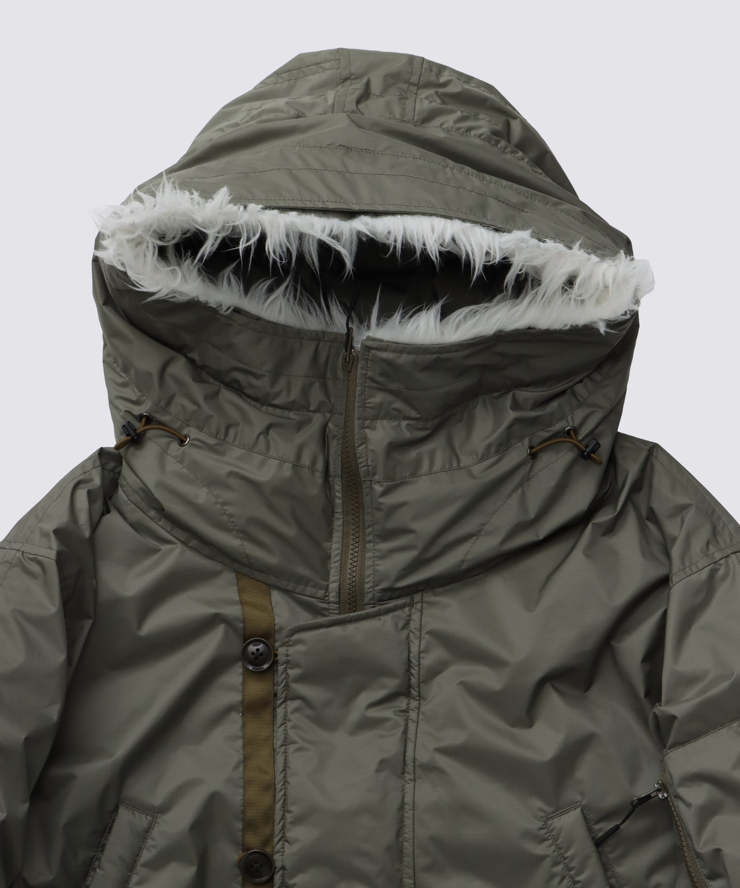 NANGA x FIDELITY] 3LAYER DOWN N-3B (Olive) | N-3Bフライトジャケット