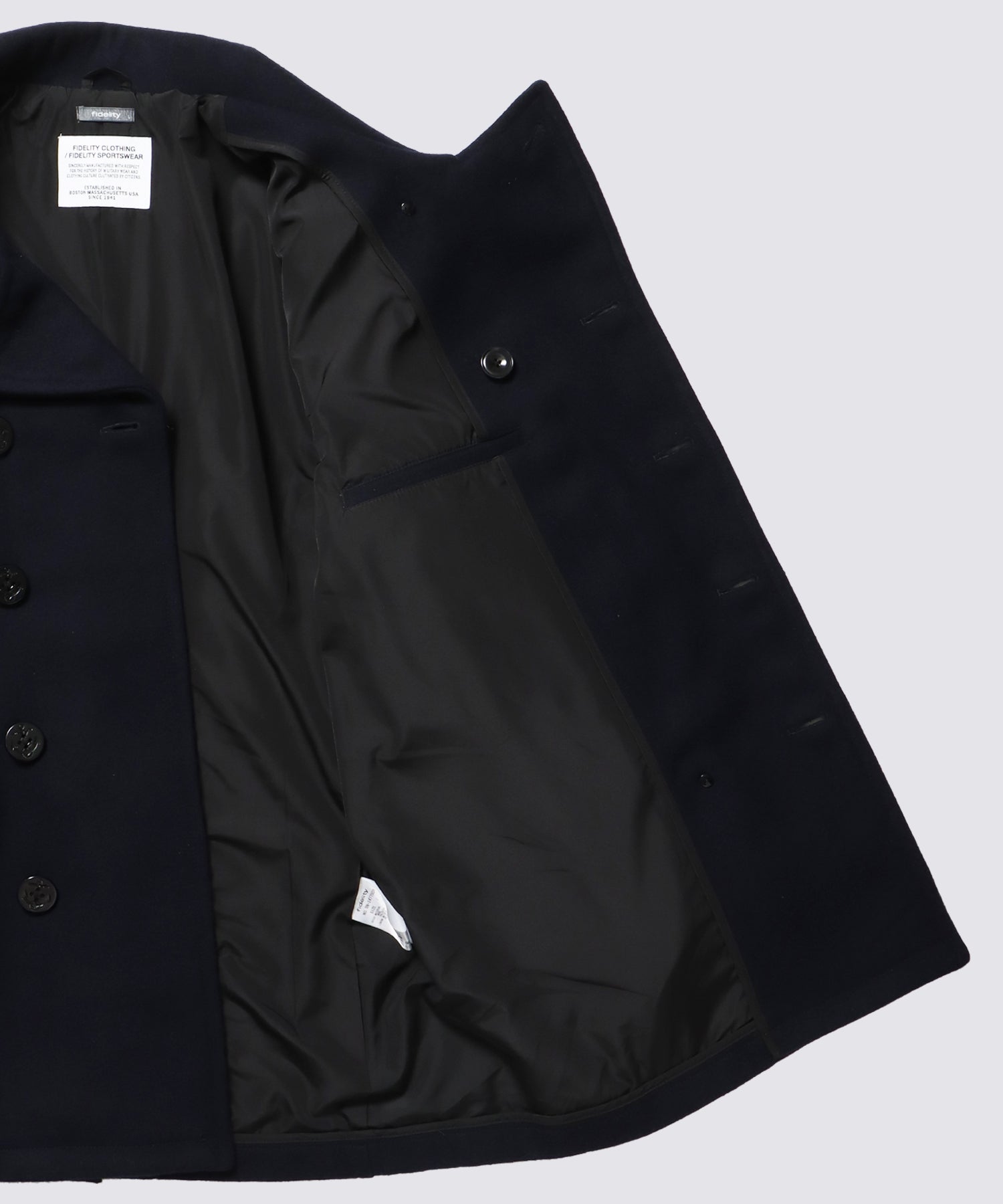 10B PEA COAT (Yankee Navy)｜Pコート – FIDELITY