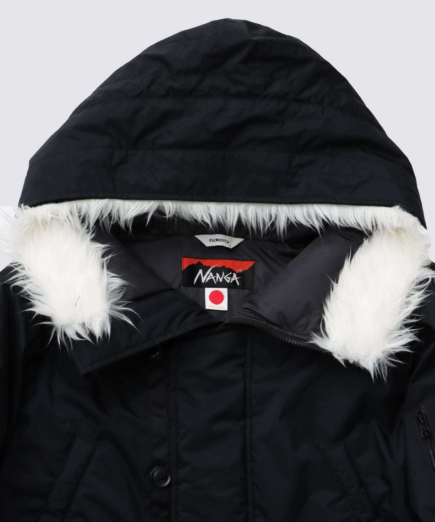 NANGA x FIDELITY] 3LAYER DOWN N-3B (Black) | N-3Bフライトジャケット