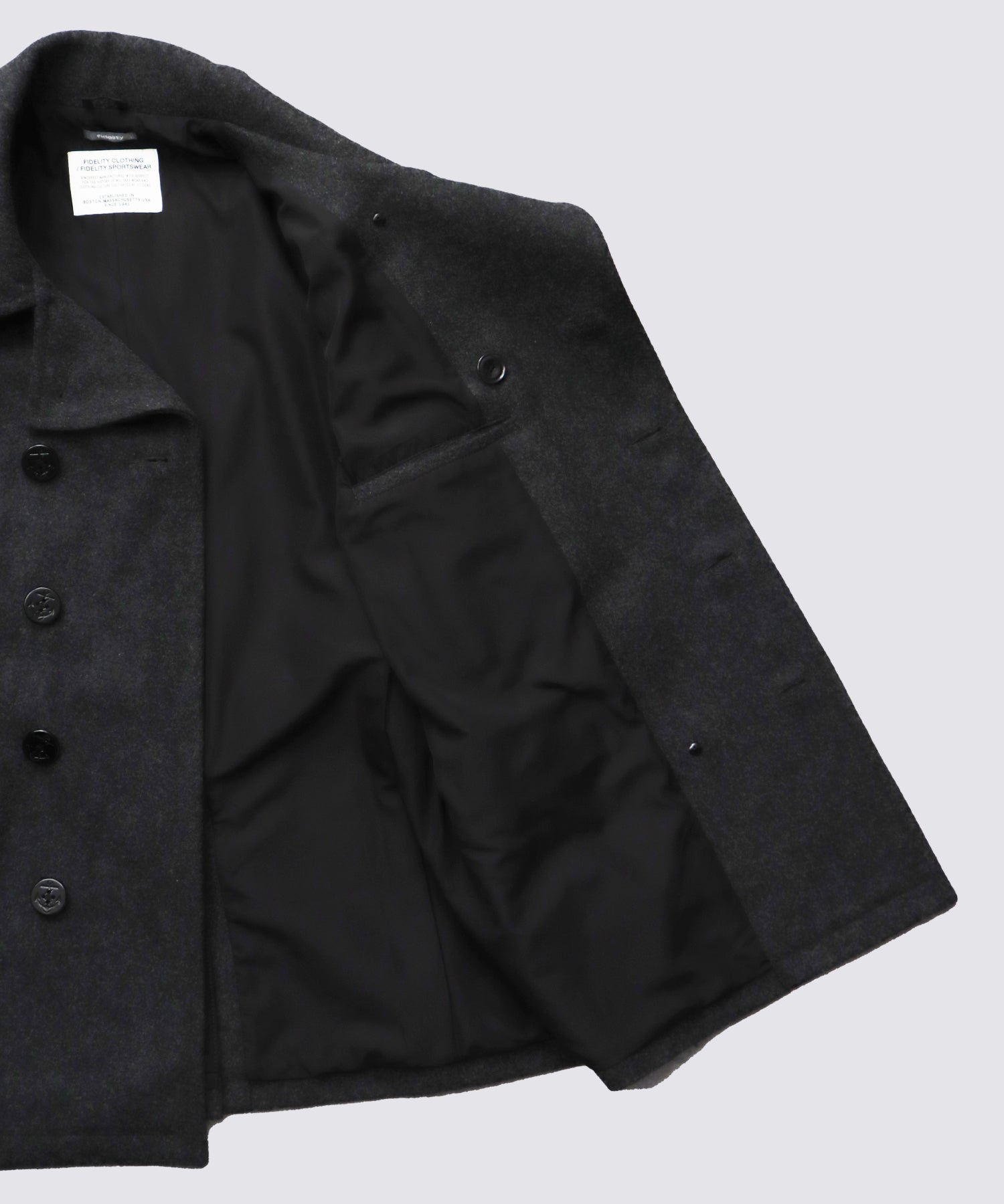 極美 未使用 Fidelity 10B PEA COAT ネイビー L 10B PEA COAT (Yankee Navy)｜Pコート – FIDELITY