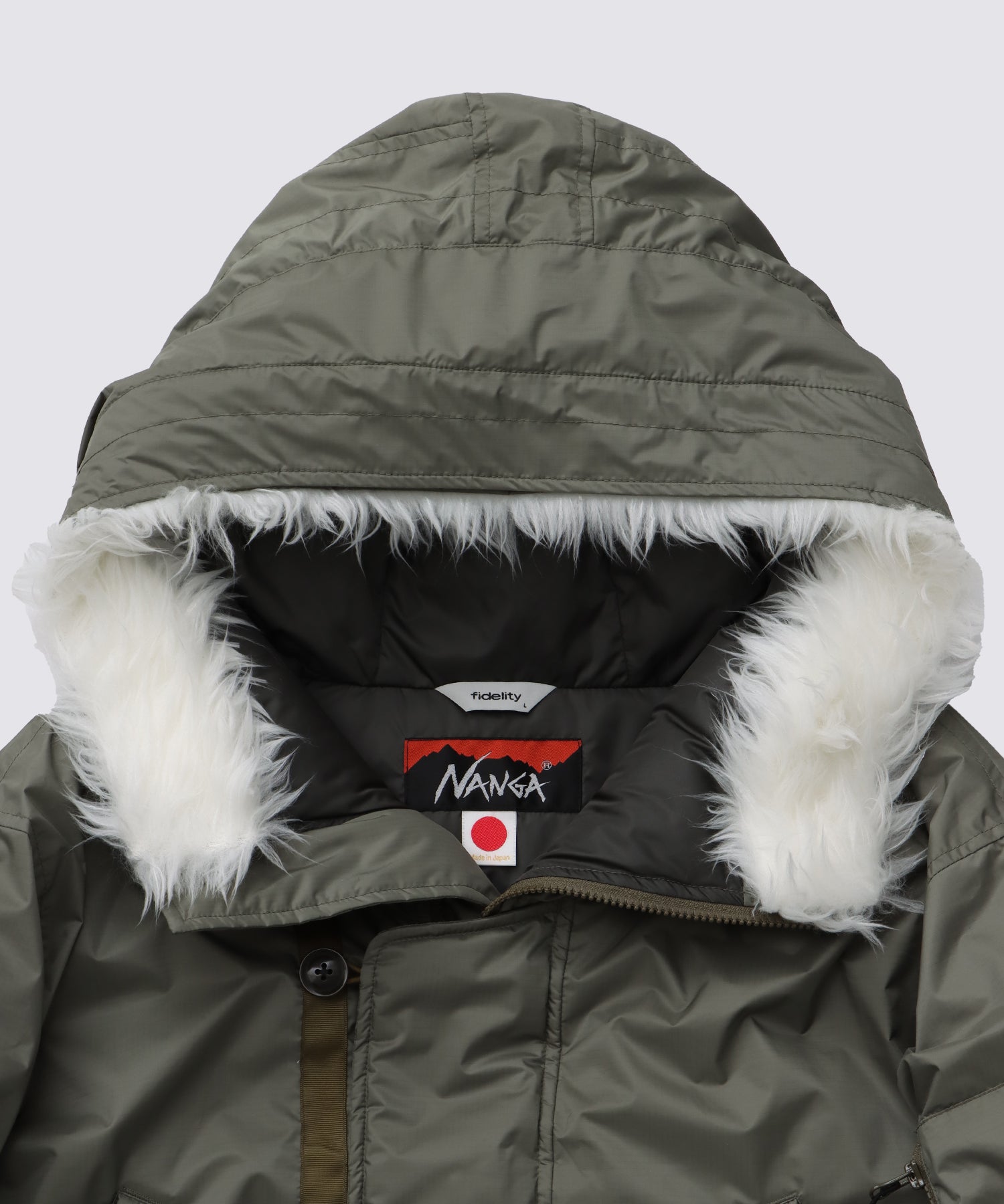 NANGA x FIDELITY] 3LAYER DOWN N-3B (Olive) | N-3Bフライトジャケット