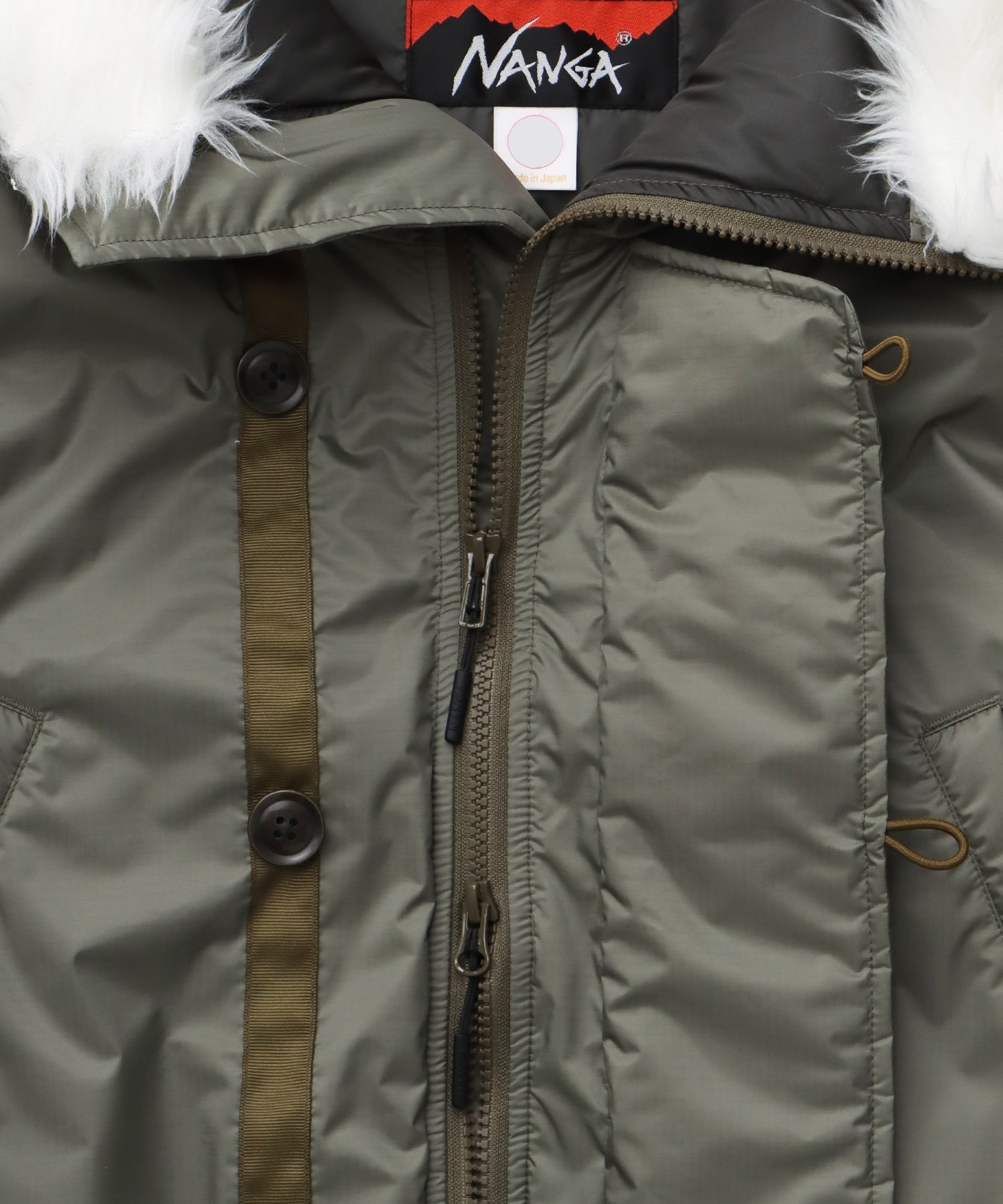 NANGA x FIDELITY] 3LAYER DOWN N-3B (Olive) | N-3Bフライトジャケット