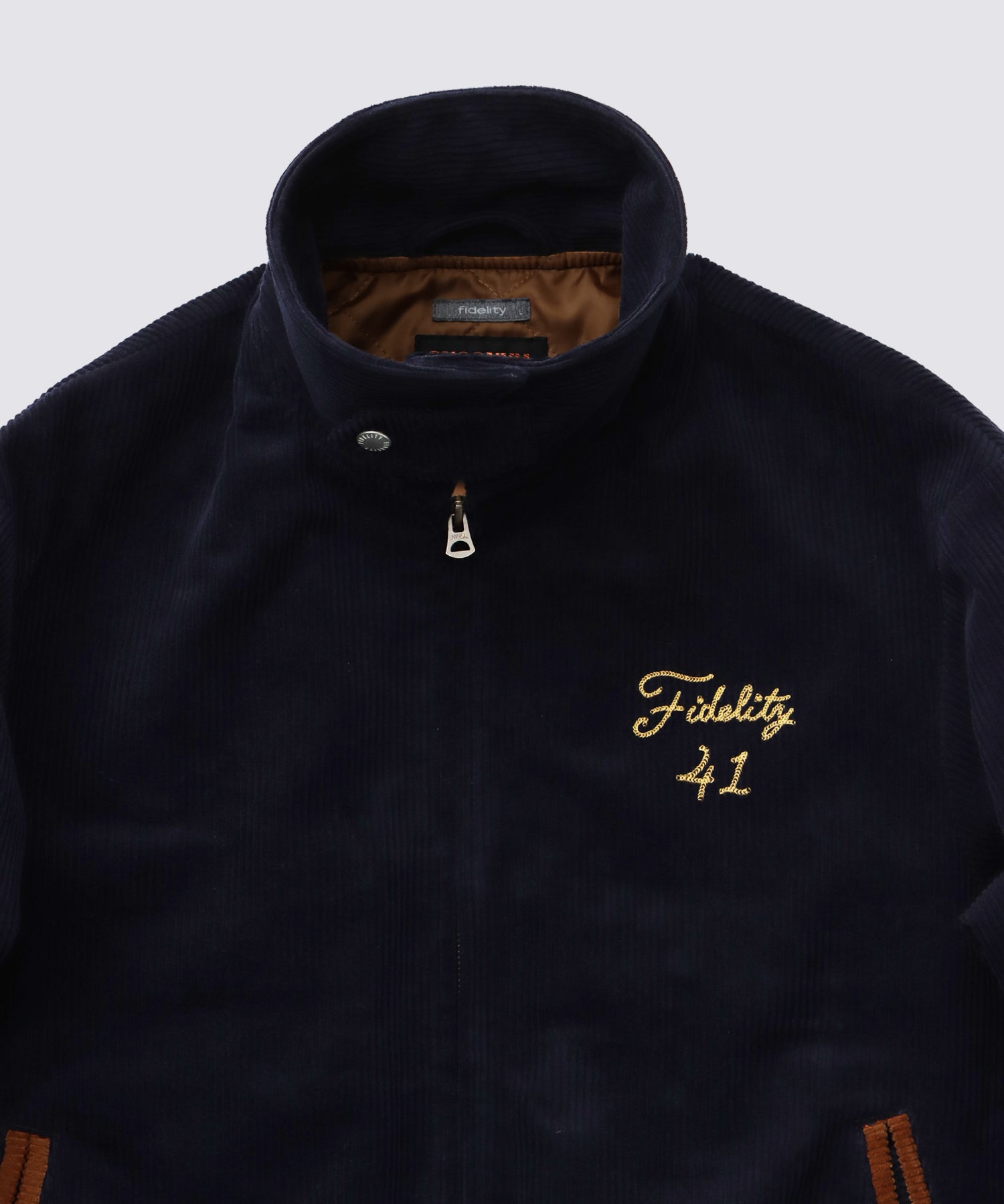 FIDELITY X SKOOKUM CORDUROY BLOUSON (Navy) | コーデュロイジャケット