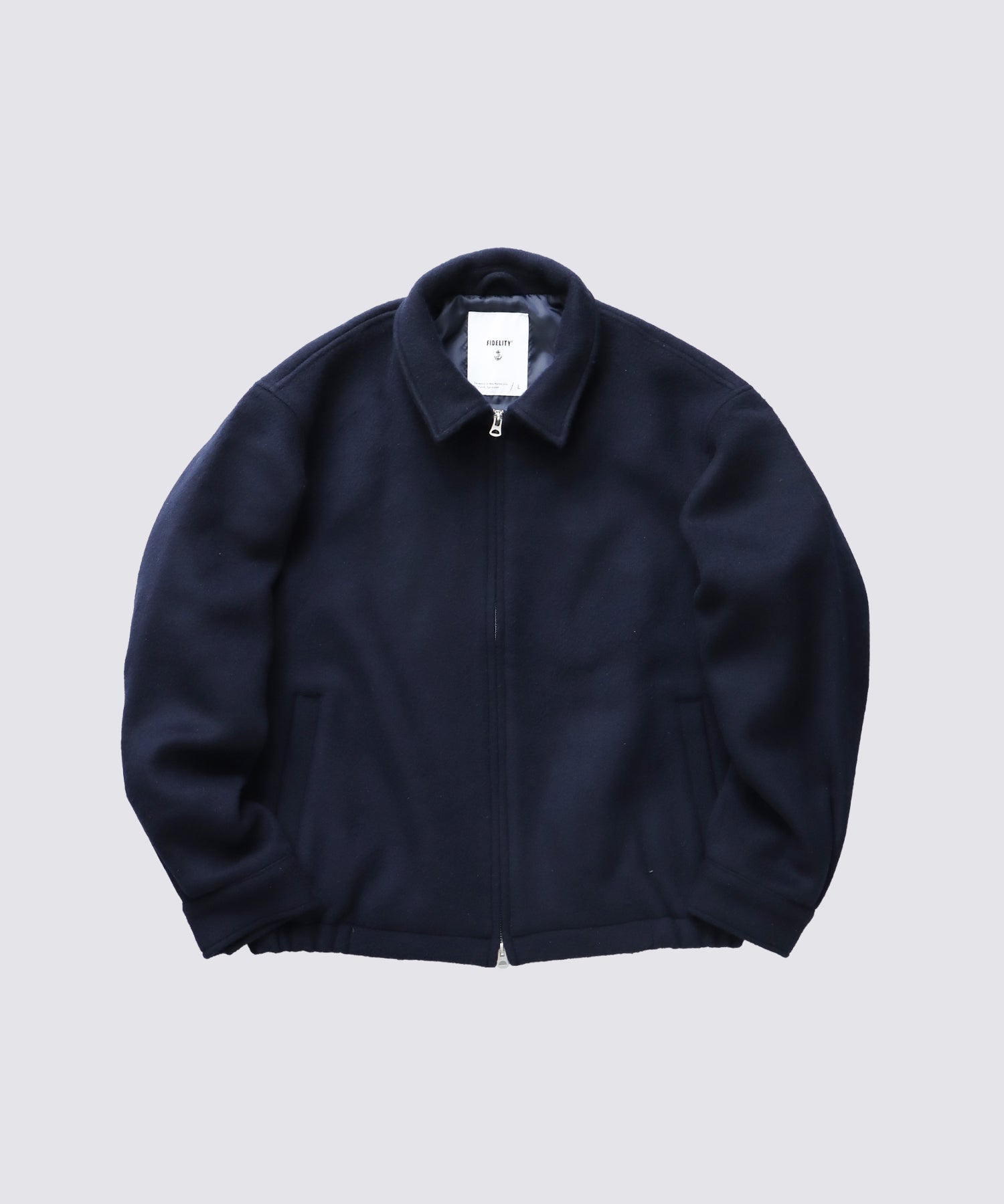 SUPER BEAVER ナイロンジャケット XL ネイビー XLARGE（エクストララージ）の「OLD ENGLISH NYLON TRACK JACKET