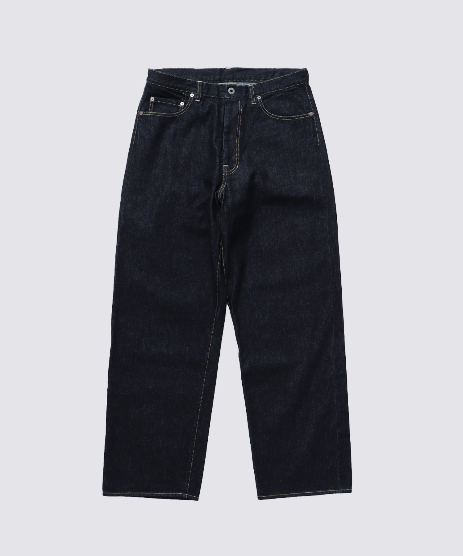 DENIM WIDE PANTS 13.5oz | ワイドデニムパンツ – FIDELITY