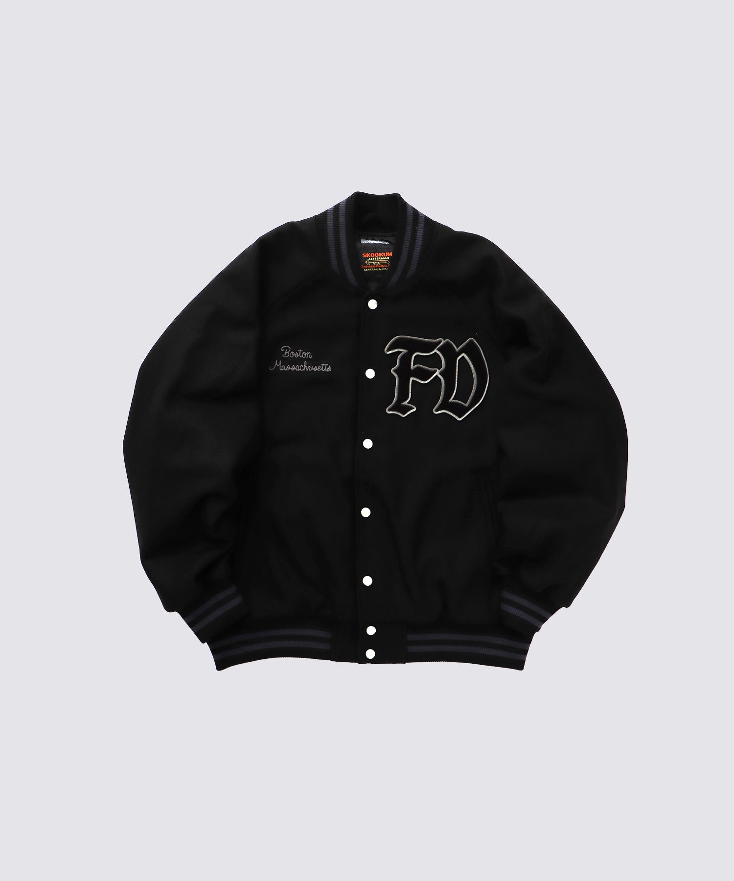 FIDELITY X SKOOKUM WOOL STUDIAM JACK (Black) | ウールスタジャン