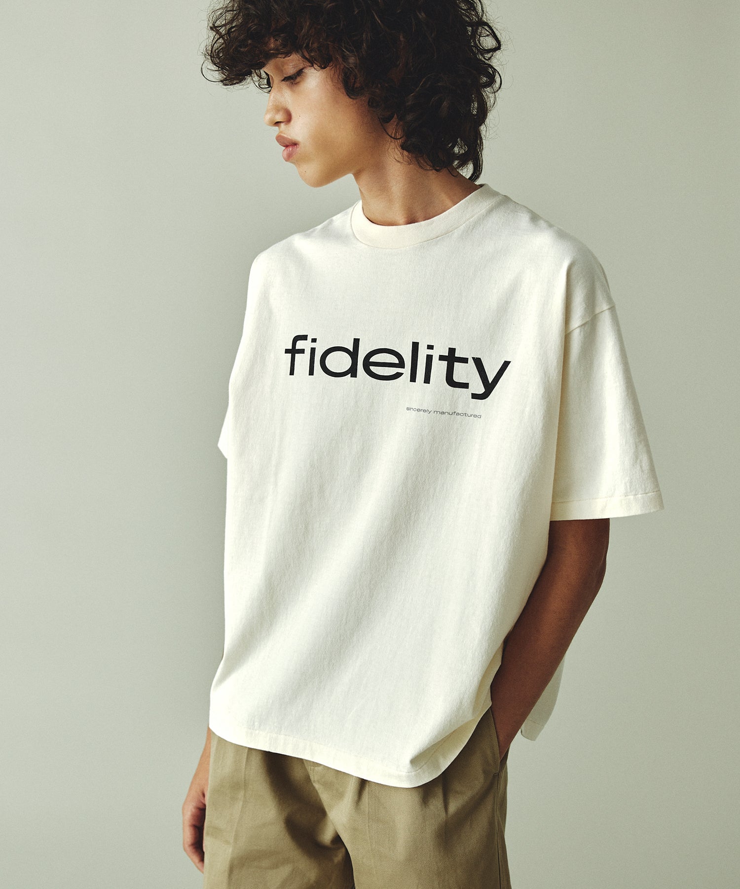 NEW AUTHENTIC LOGO TUBE TEE (Black)|半袖ロゴプリントTシャツ