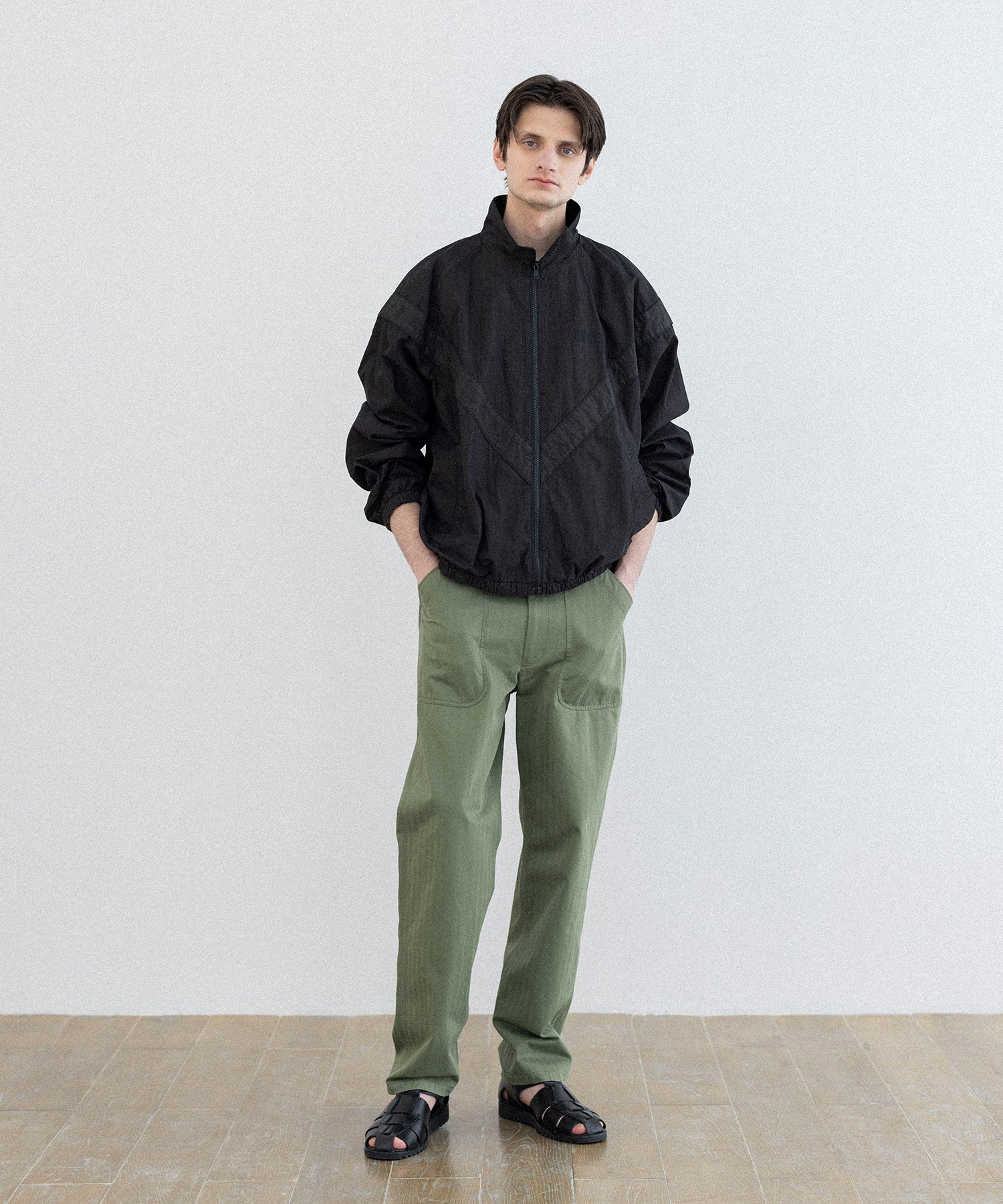 FIDELITY✕JOURNAL STANDARD ファーポンチョ USA製 FIDELITY JOURNAL STANDARD ファーポンチョ USA製 黒 FIDELITY