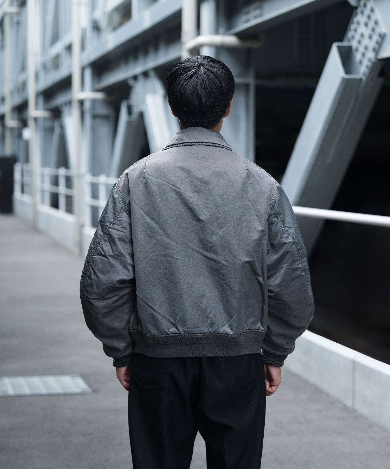 VINTAGE WASH FLIGHT JKT (Black) | CWU-45P | フライトジャケット