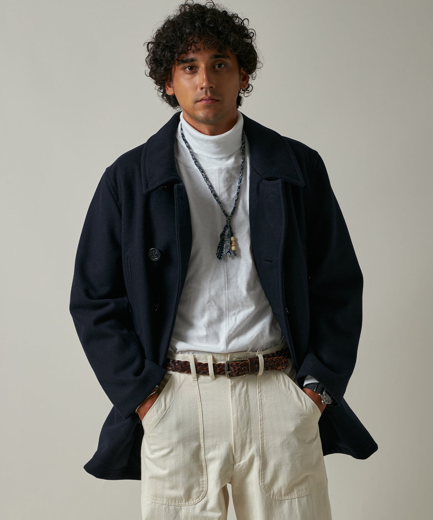 10B PEA COAT (Yankee Navy)｜Pコート – FIDELITY