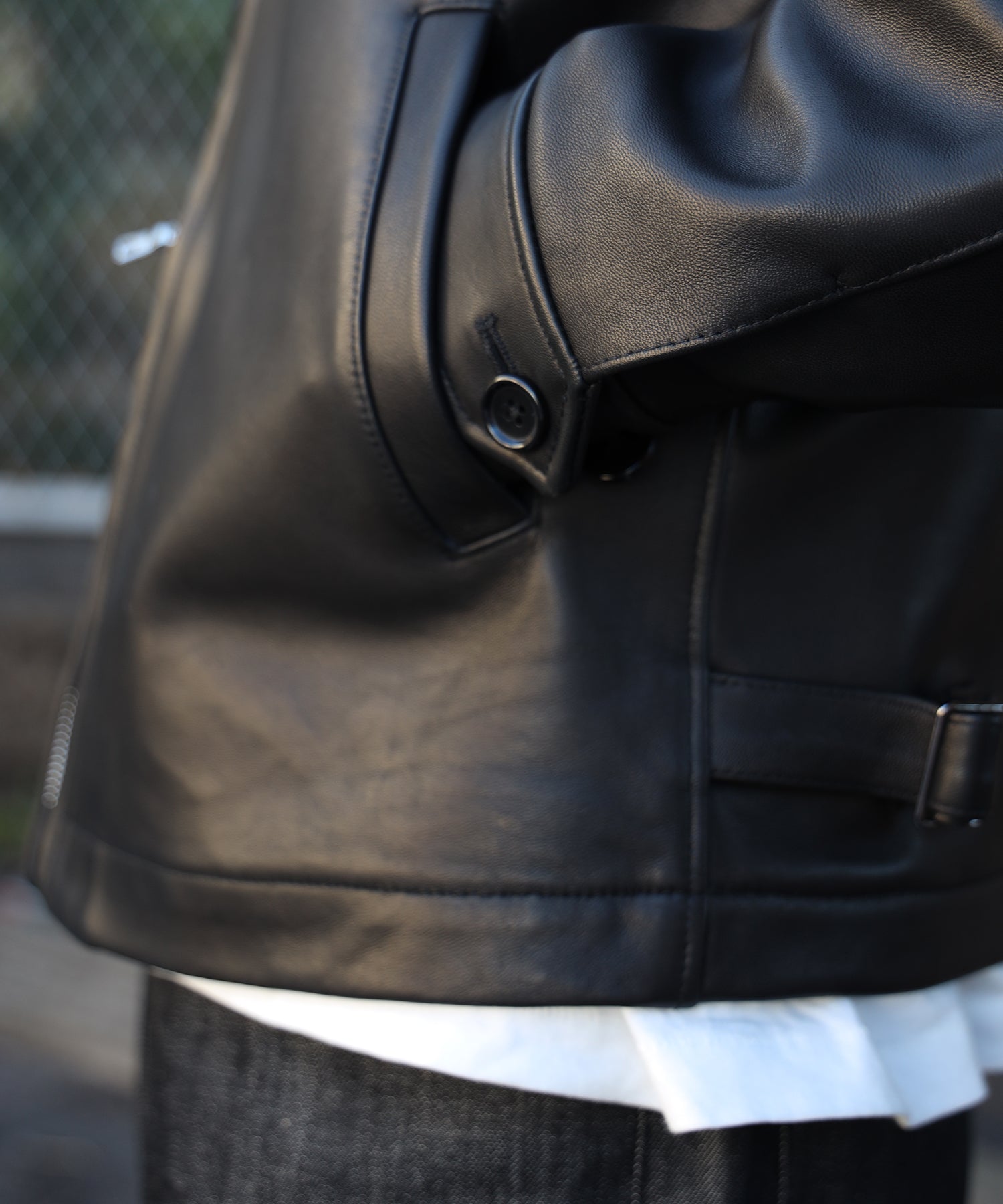 LAMB LEATHER ZIP BLOUSON | ラムレザージャケット – FIDELITY