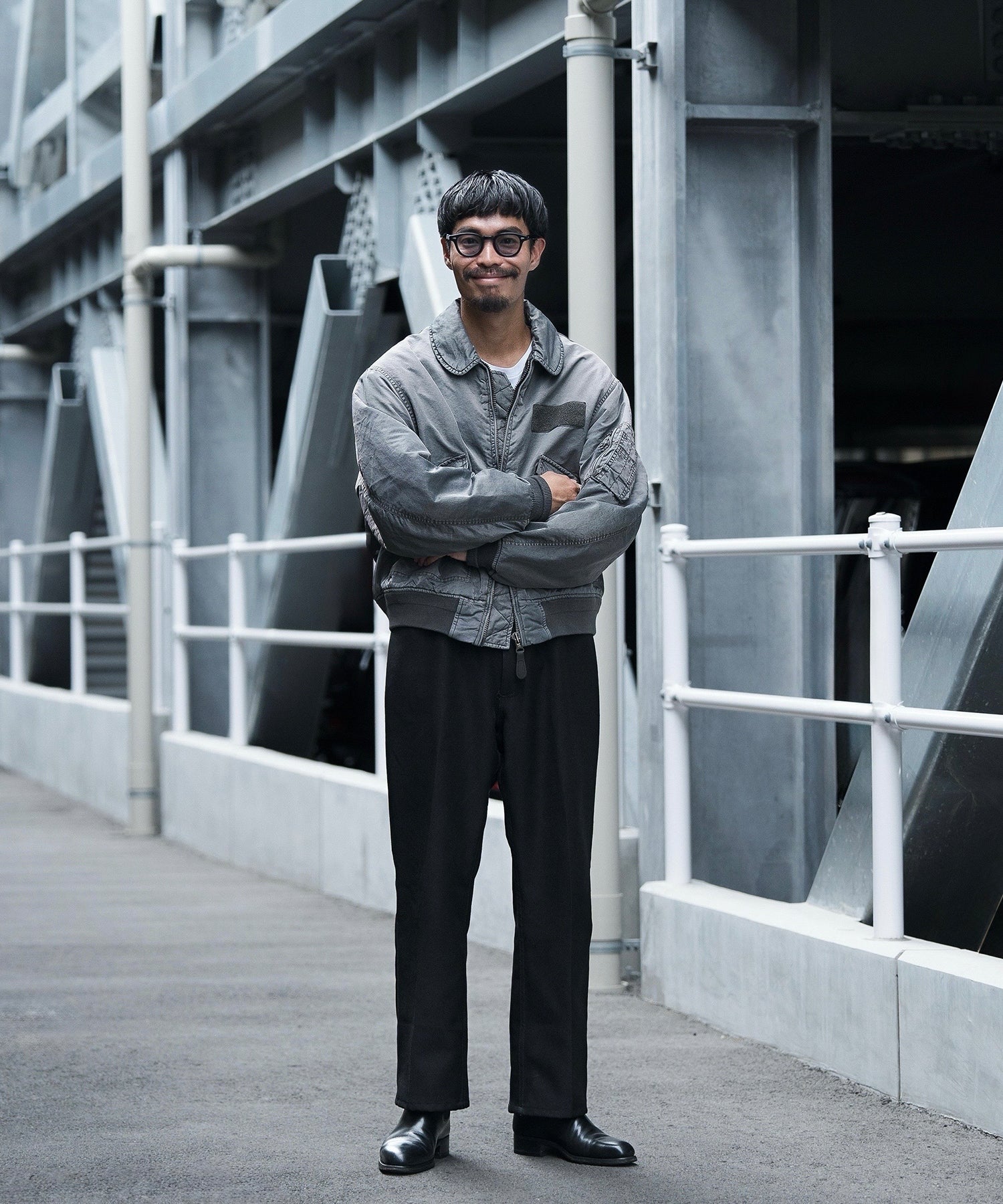 VINTAGE WASH FLIGHT JKT (Black) | CWU-45P | フライトジャケット