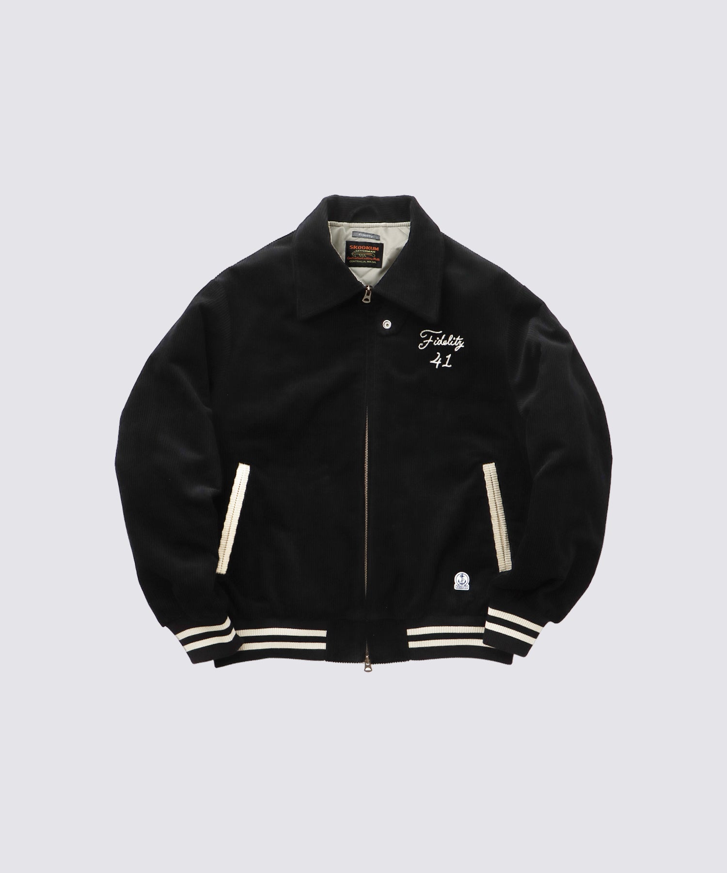 FIDELITY X SKOOKUM CORDUROY BLOUSON (Black) | コーデュロイジャケット
