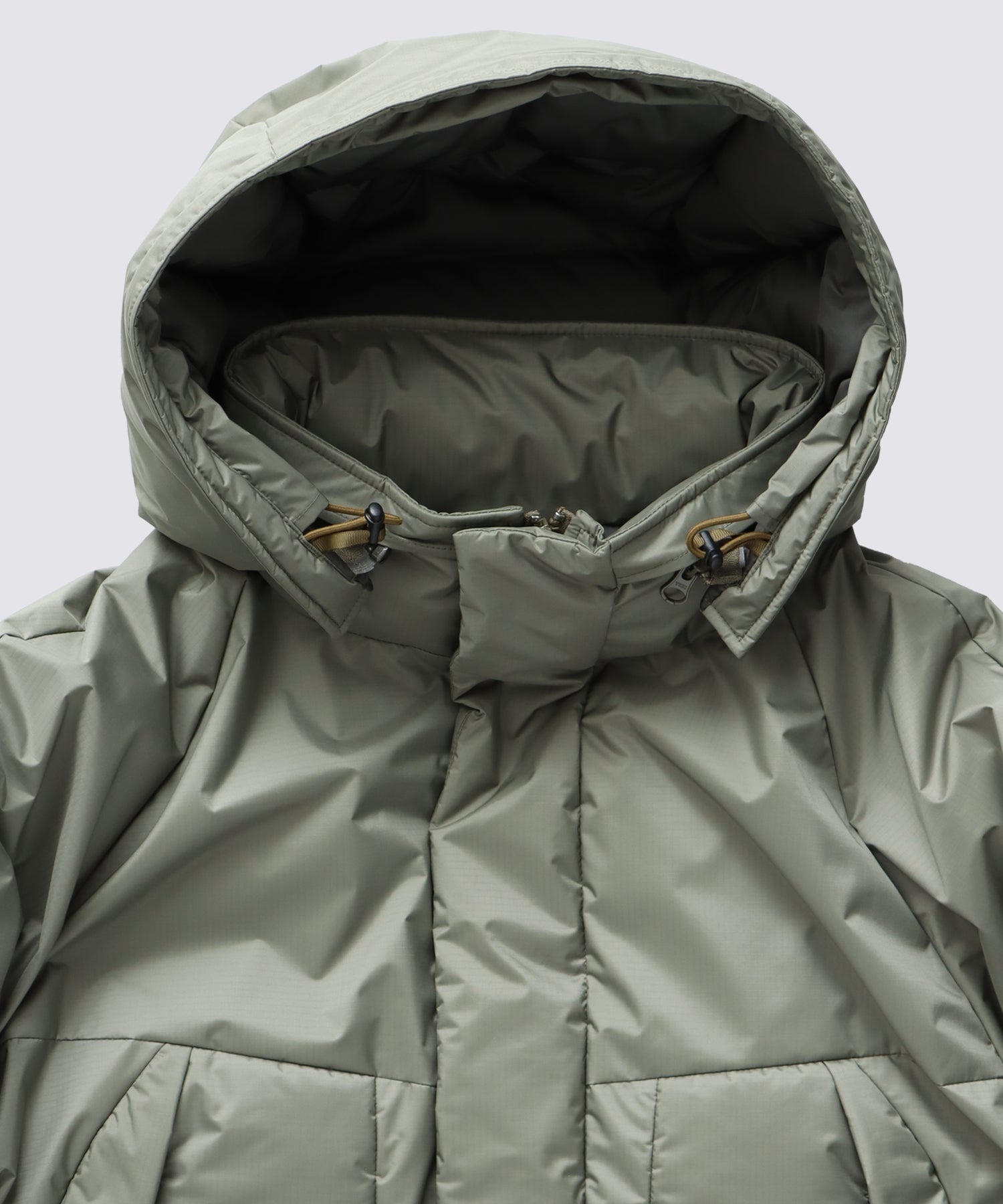 NANGA x FIDELITY] 3LAYER DOWN JACKET (Olive) | ナンガコラボダウンジャケット