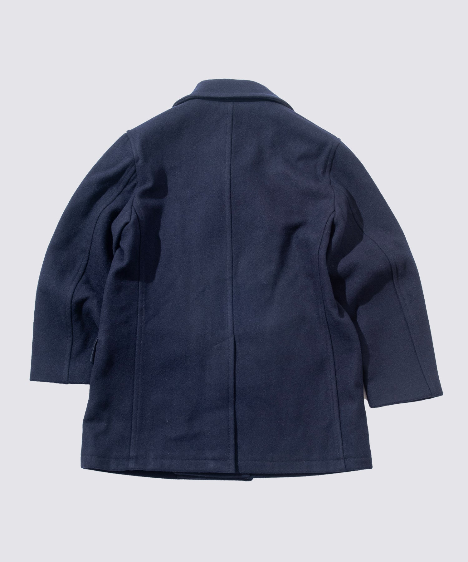 FIDELITY × BLUE BLUE 10B PEA COAT (Yankee Navy)