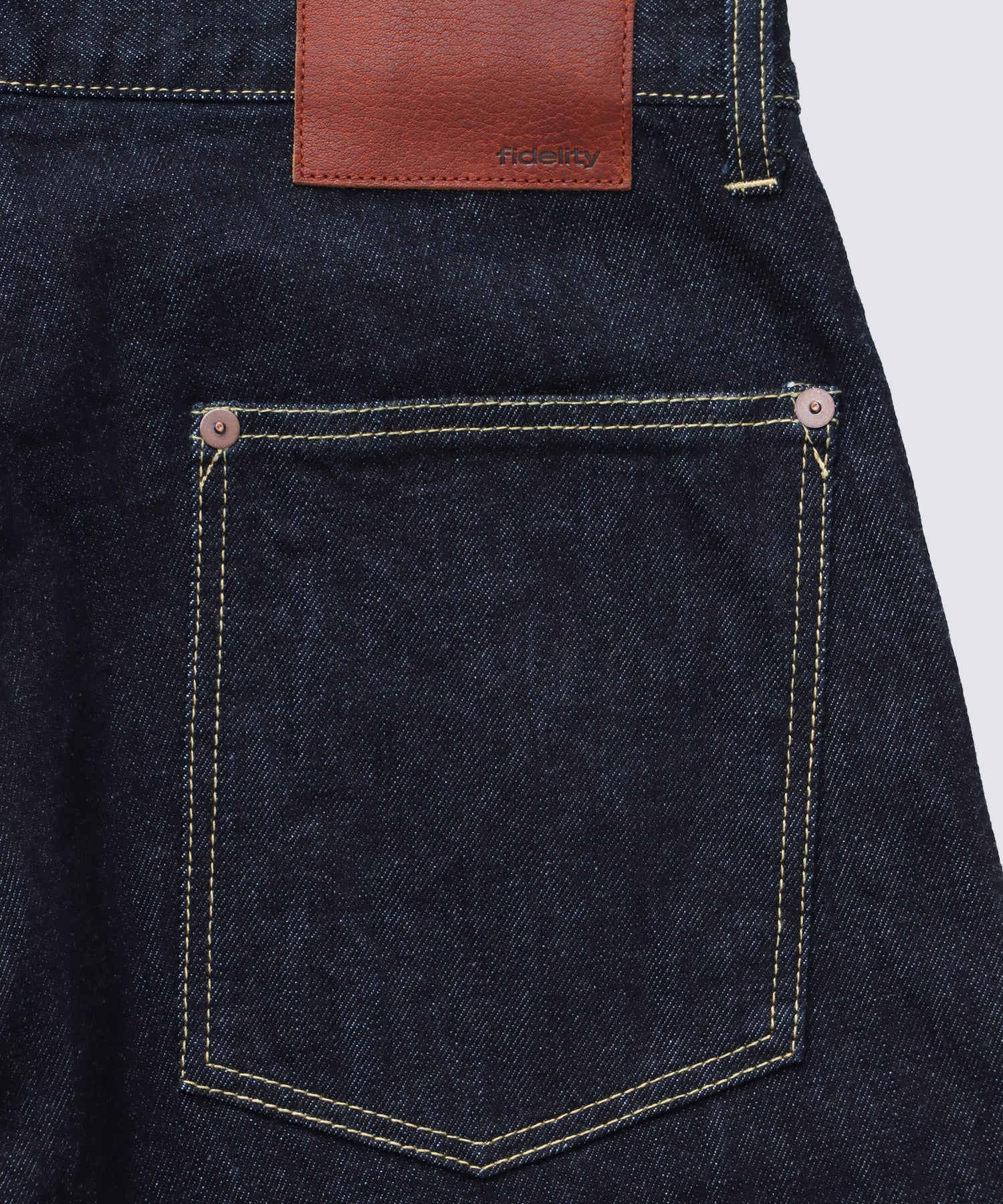 DENIM WIDE PANTS 13.5oz | ワイドデニムパンツ – FIDELITY