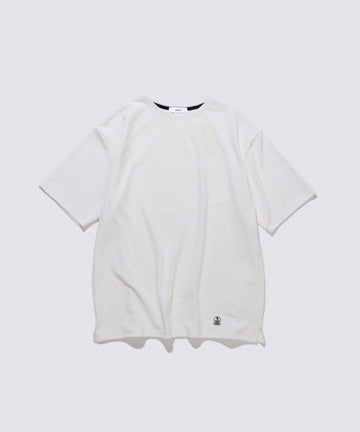 《4月下旬お届け予定》EMBLEM BASQUE S/S SHIRT (Off White)