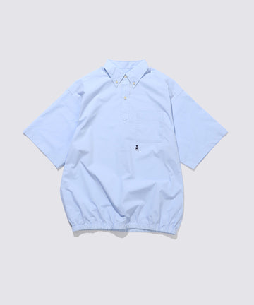 BUTTON DOWN S/S SHIRT PULLOVER (Sax)