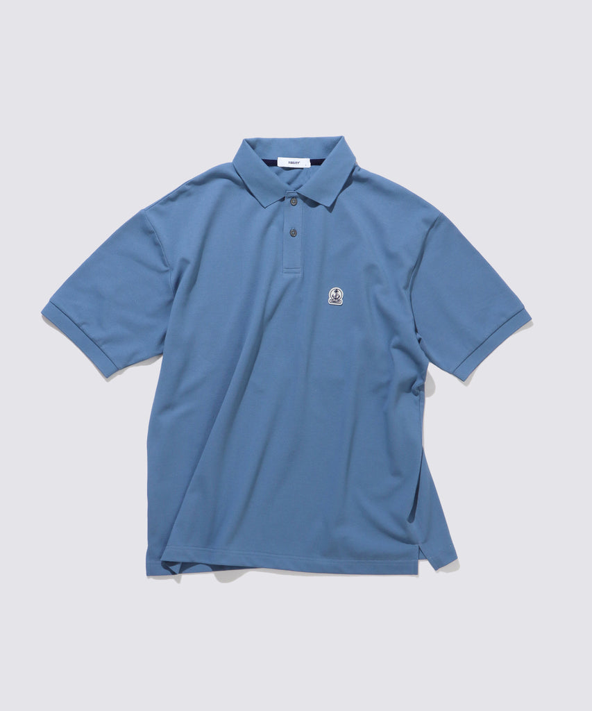 《4月下旬お届け予定》EMBLEM S/S POLO (Blue)