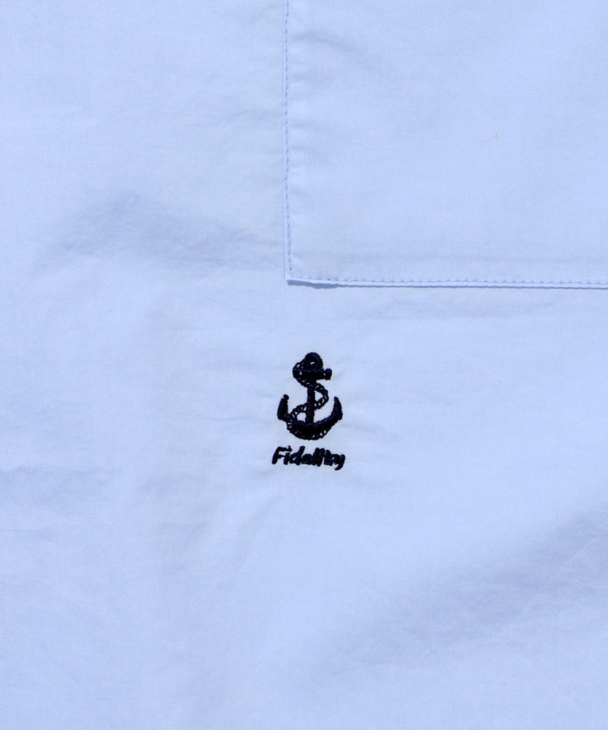 BUTTON DOWN S/S SHIRT PULLOVER (Sax)