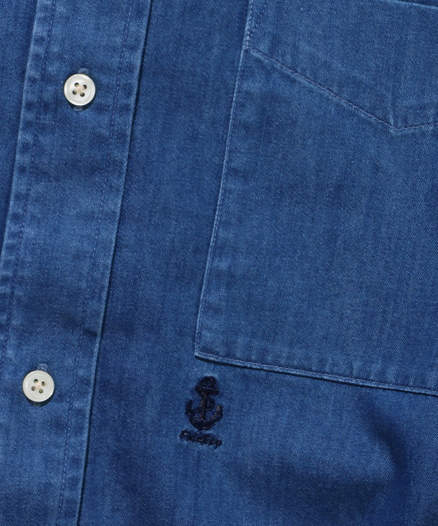 BUTTON DOWN SHIRT (Denim)