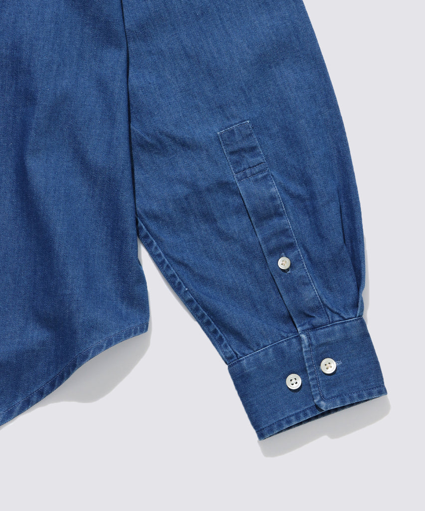 BUTTON DOWN SHIRT (Denim)