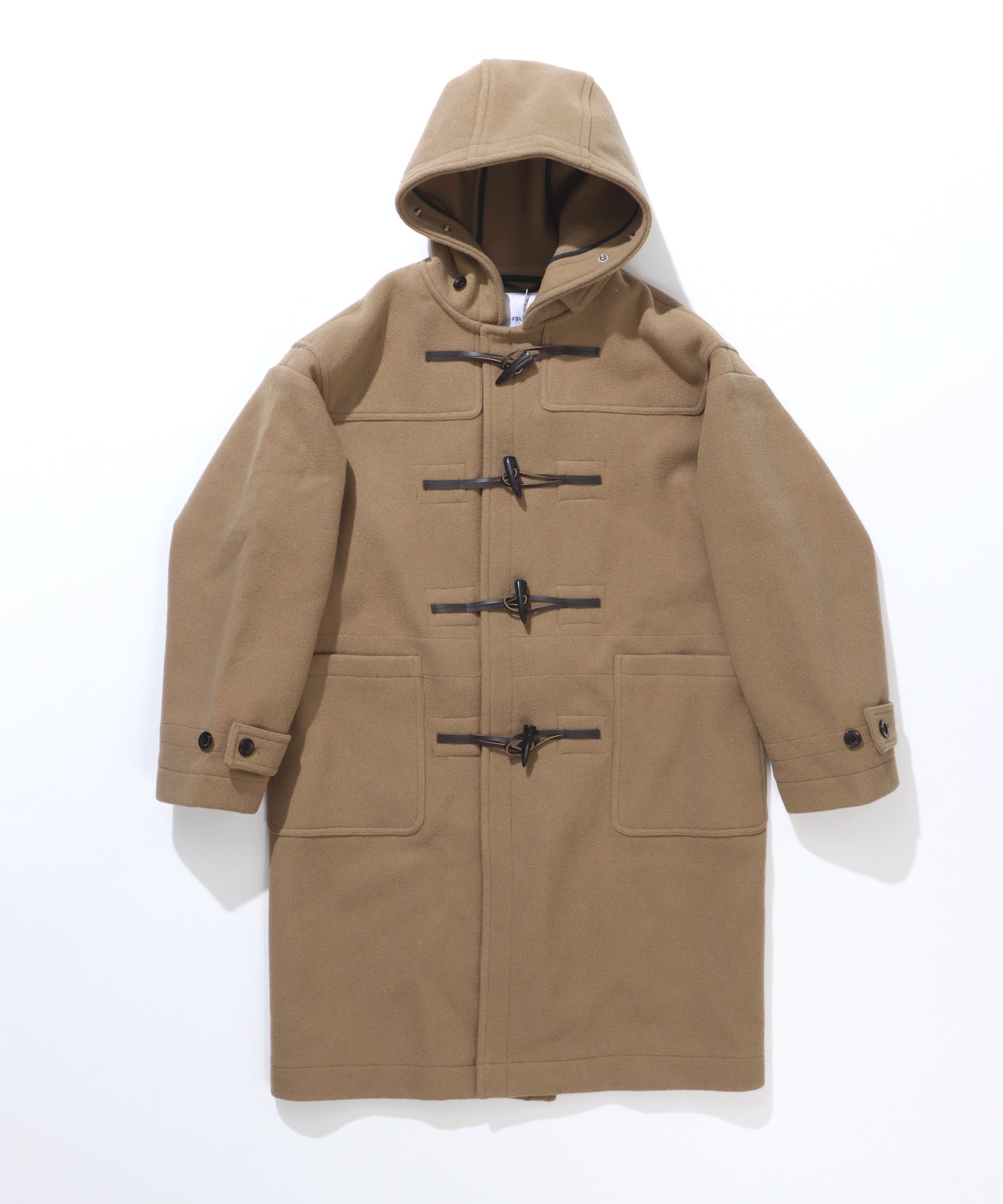 [FDLT] LOOSE DUFFLE COAT (Beige)｜ダッフルコート – FIDELITY