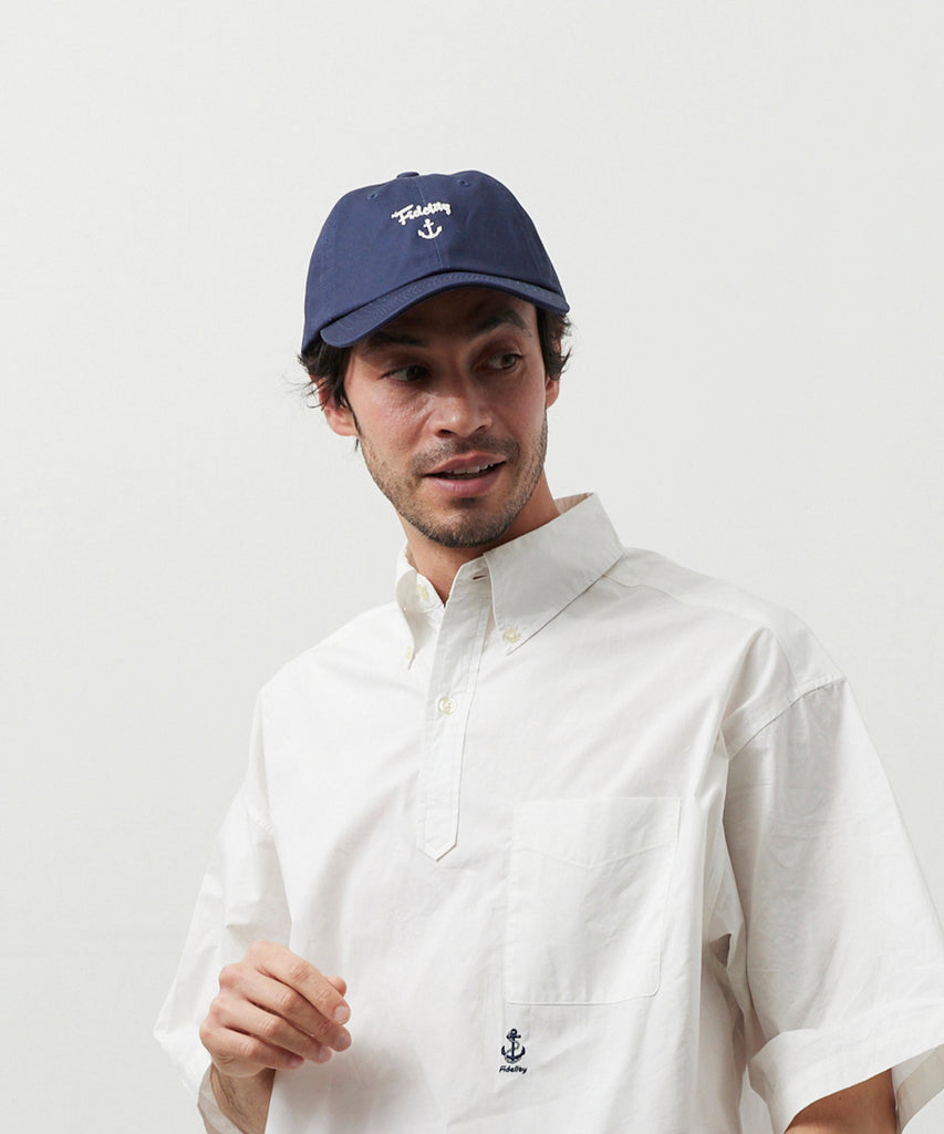 ANCHOR EMBROIDERY CAP (Navy)